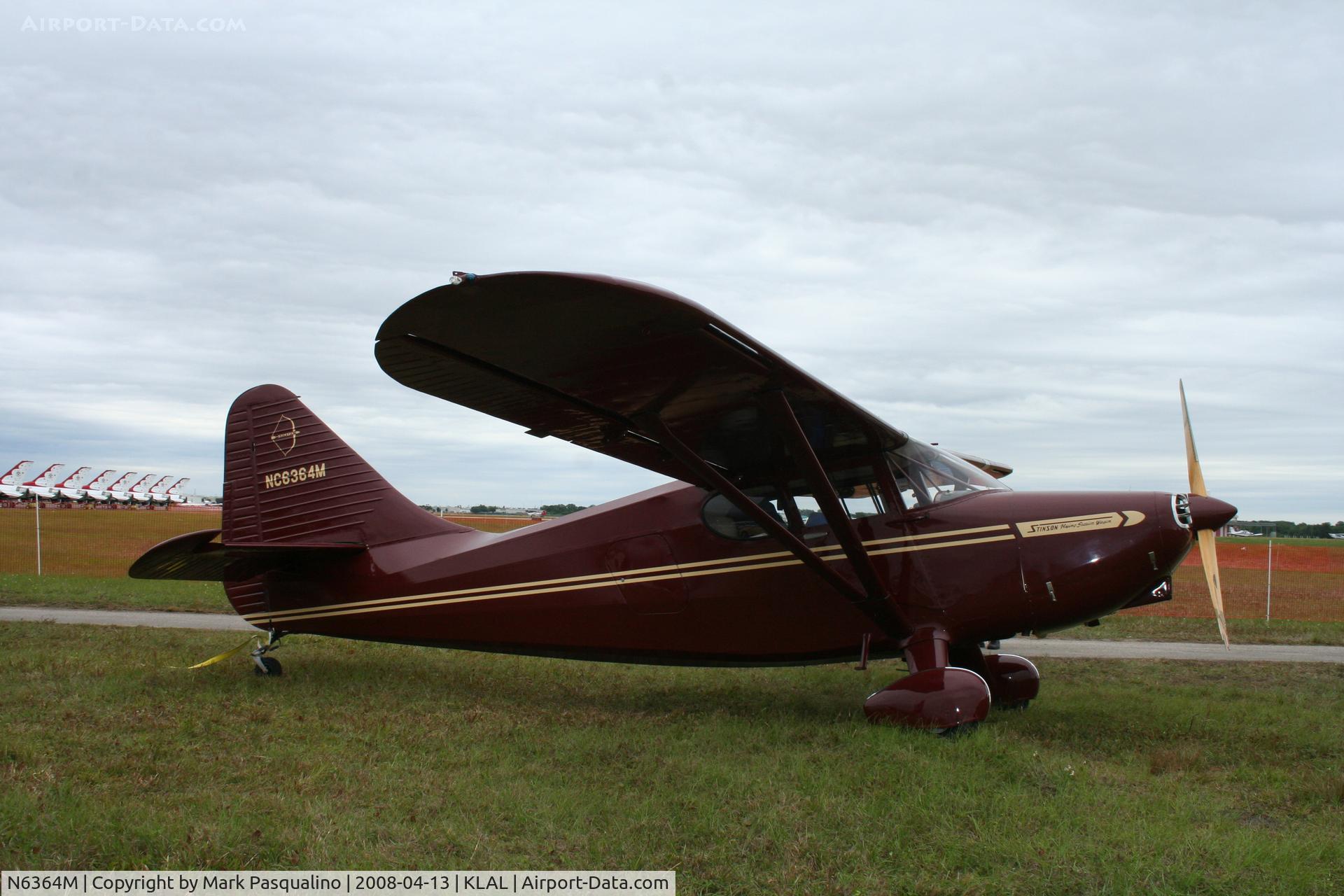 N6364M, 1948 Stinson 108-3 Voyager C/N 108-4364, Stinson 108-3