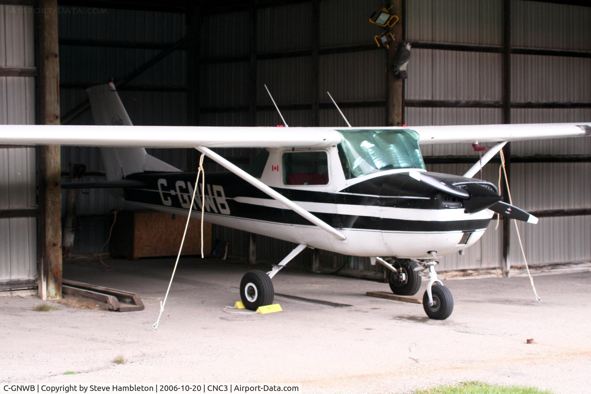 C-GNWB, 1966 Cessna 150G C/N 15065537, At Brampton Ontario