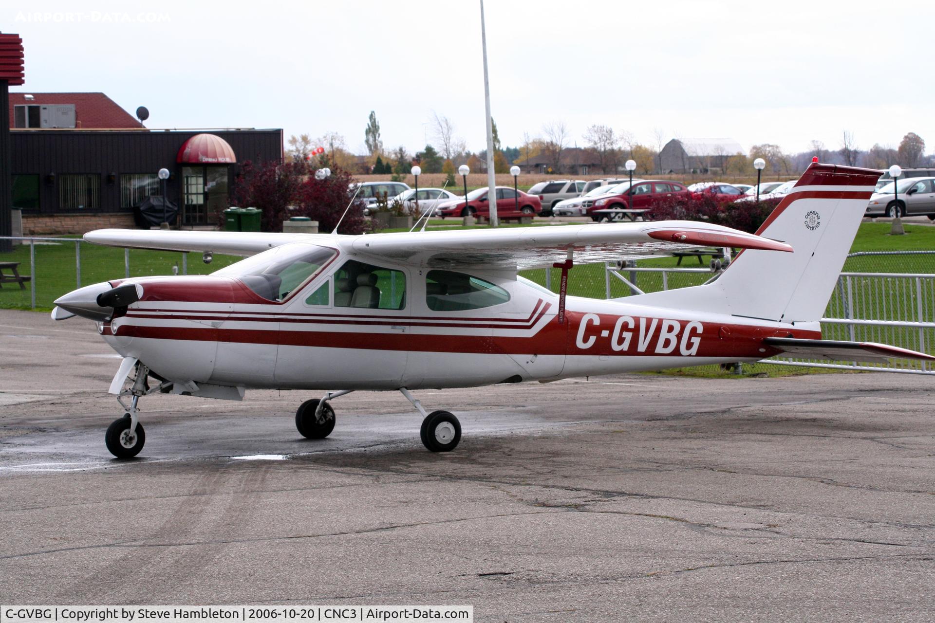 C-GVBG, 1975 Cessna 177RG Cardinal C/N 177RG0779, At Brampton Ontario