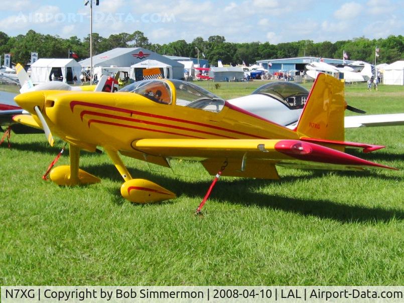 N7XG, Vans RV-7 C/N 70636, Sun N Fun 2008