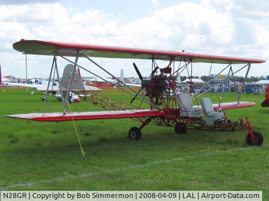 N28GR, 1984 Breezy Biplane C/N 3, Sun N Fun 2008