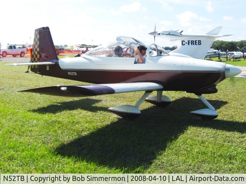 N52TB, 2003 Vans RV-8A C/N 80258, Sun N Fun 2008