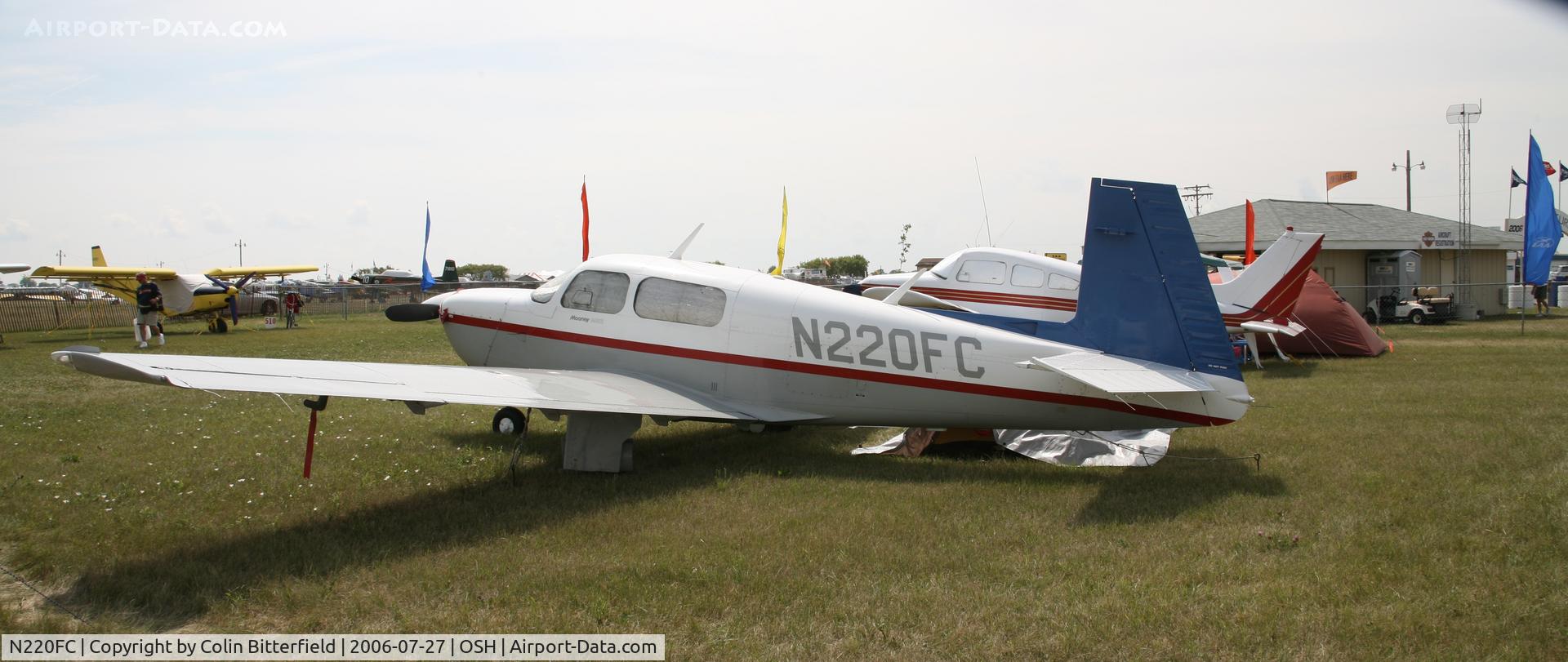 N220FC, 1993 Mooney M20J 201 C/N 24-3282, M20J @ OSH