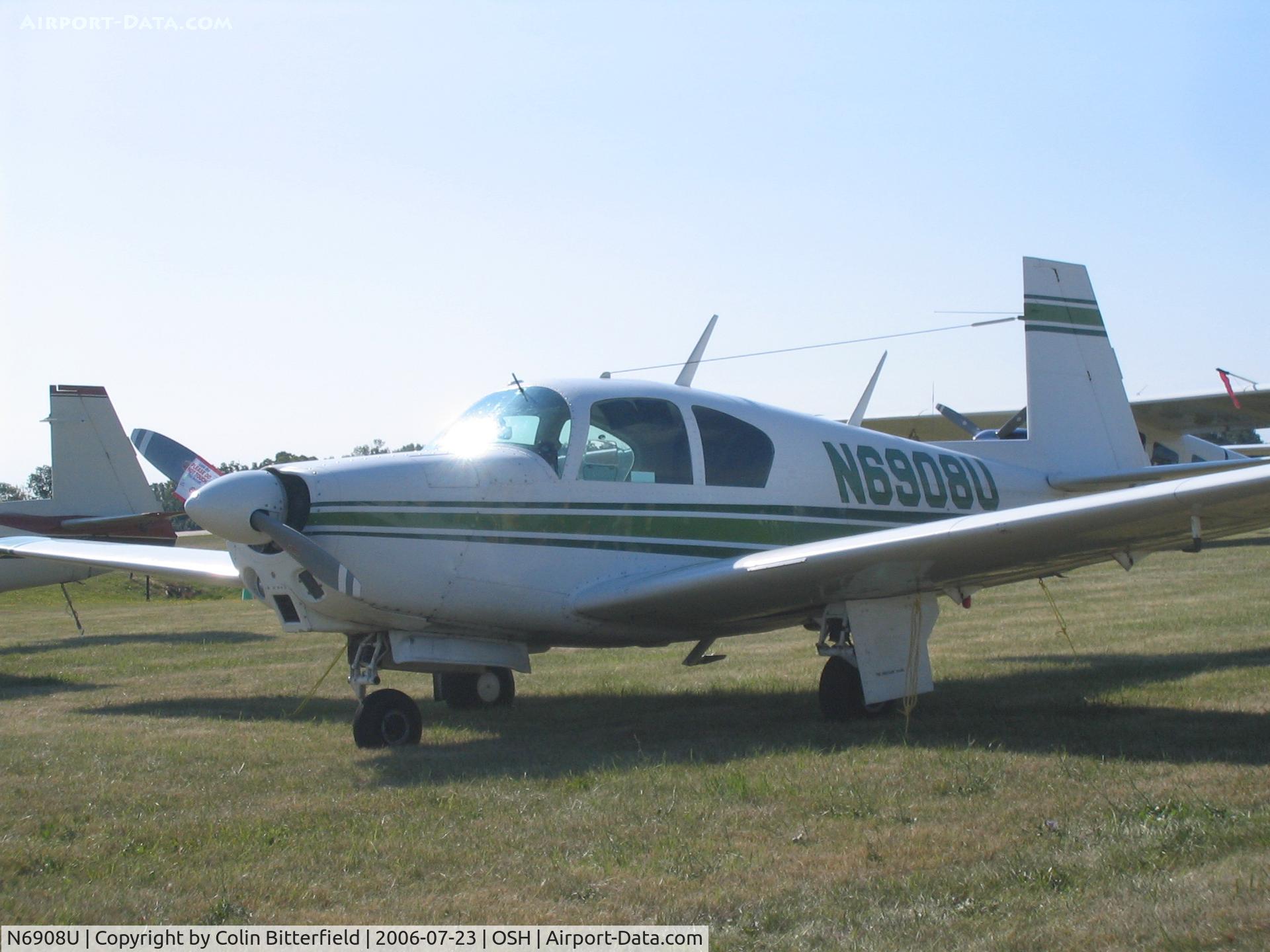N6908U, 1964 Mooney M20C Ranger C/N 2703, M20C @ OSH