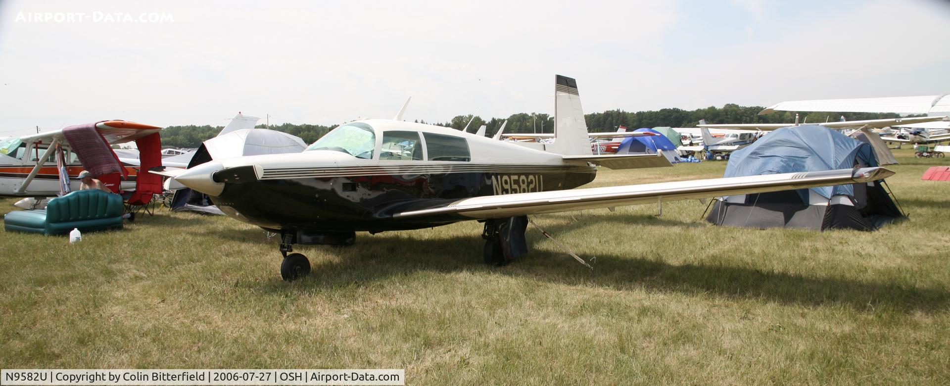 N9582U, 1980 Mooney M20K C/N 25-0496, M20K @OSH