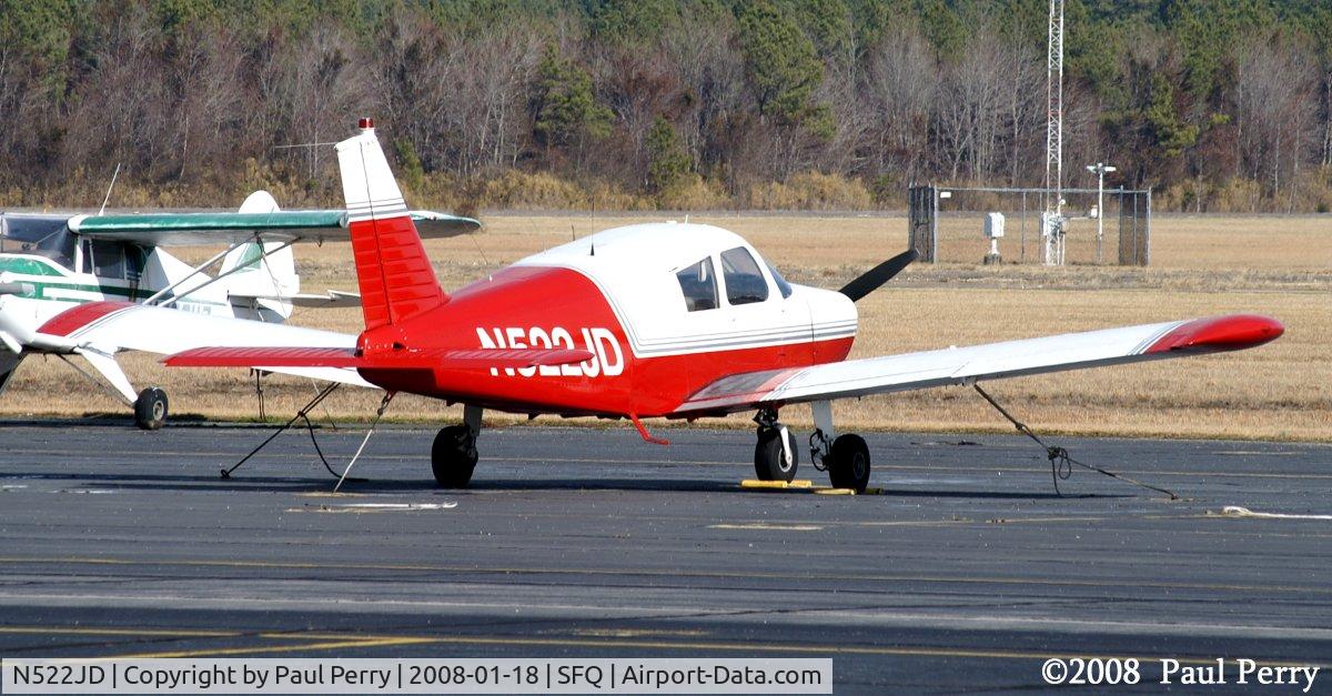 N522JD, 1970 Piper PA-28-140 Cherokee C/N 28-26468, Relaxing on the ramp this time around