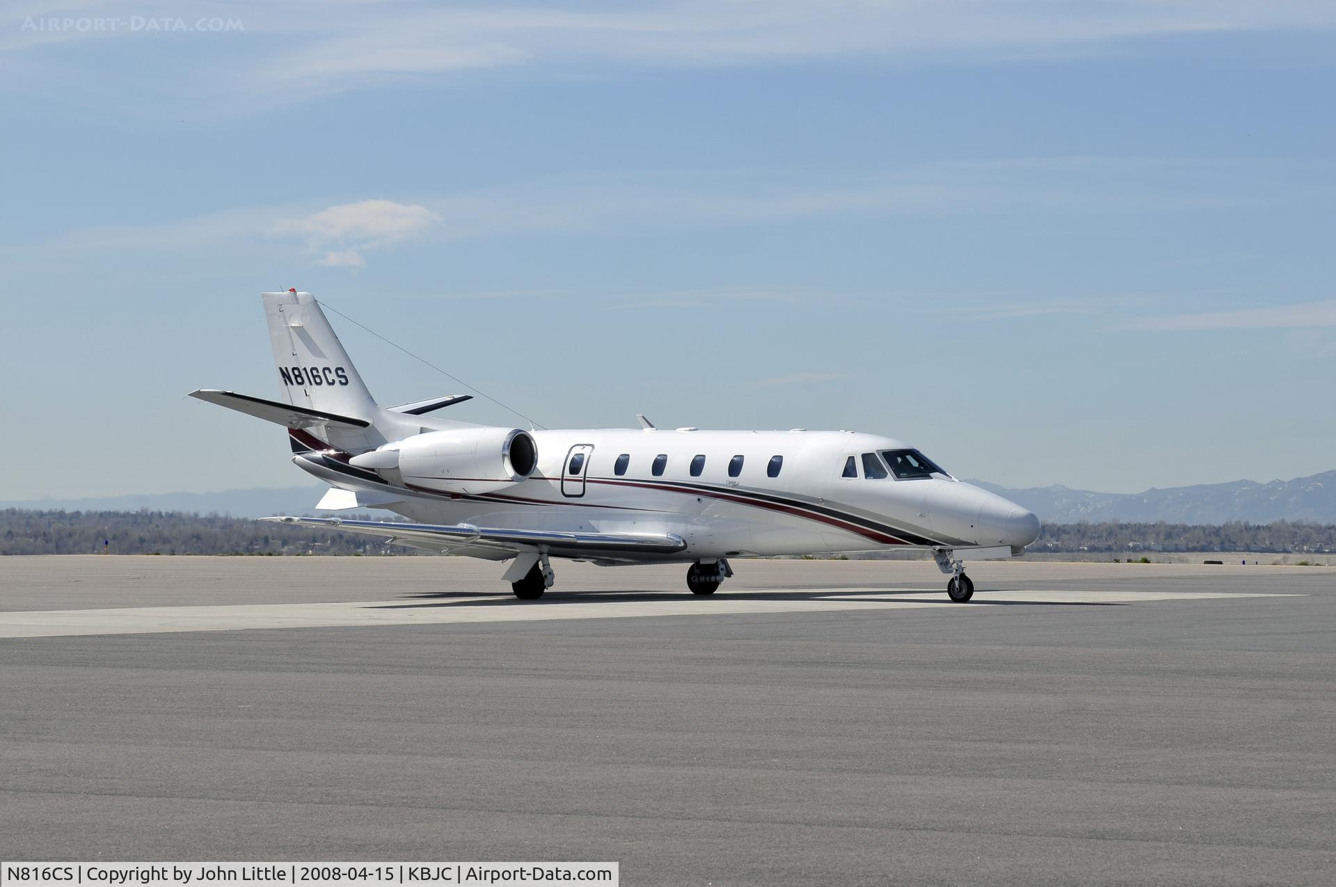 N816CS, 2001 Cessna 560XL Citation Excel C/N 560-5153, Rocky Mountain Metro