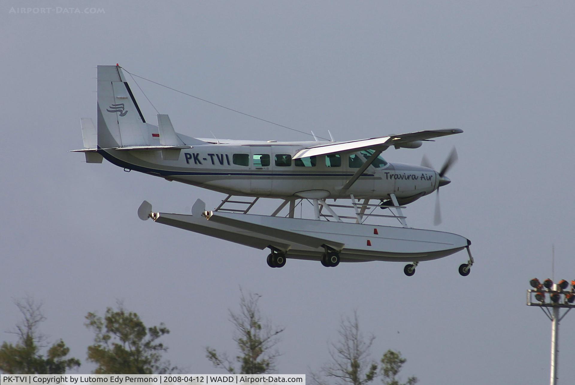 PK-TVI, Cessna 208 Caravan 1 C/N 20800313, Travira