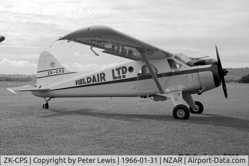 ZK-CPS, 1965 De Havilland Canada DHC-2 Beaver C/N 1609, Fieldair Ltd., Gisborne