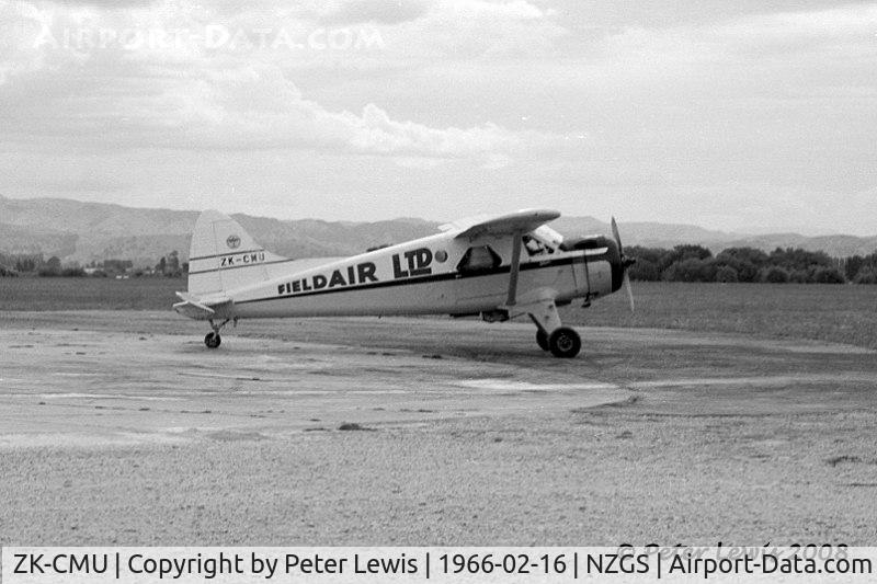 ZK-CMU, 1965 De Havilland Canada DHC-2 Beaver Mk.I C/N 1590, Fieldair Ltd., Gisborne