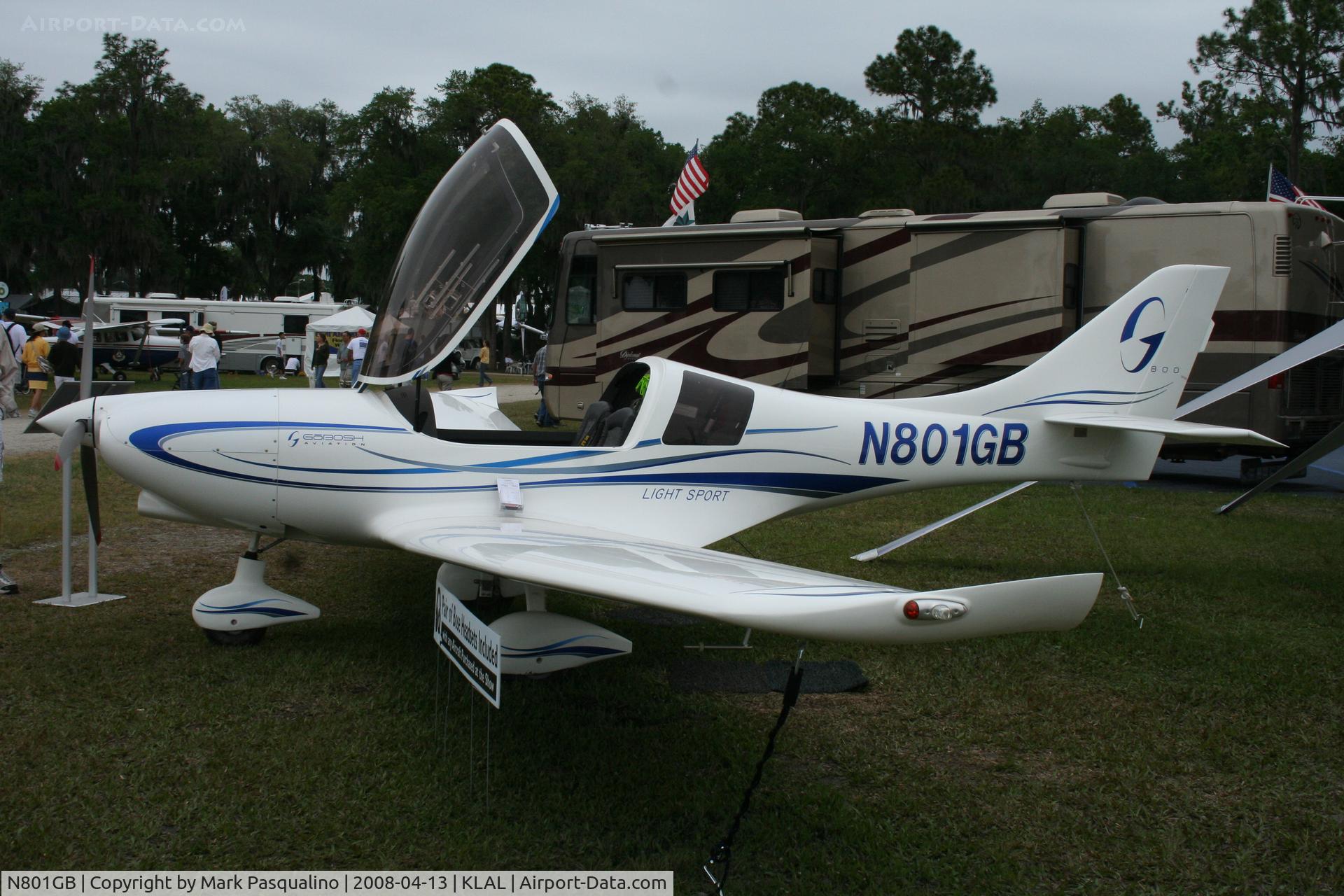 N801GB, 2007 Aveko VL-3 LSA C/N VL-3-012, Aveko Sro VL-3