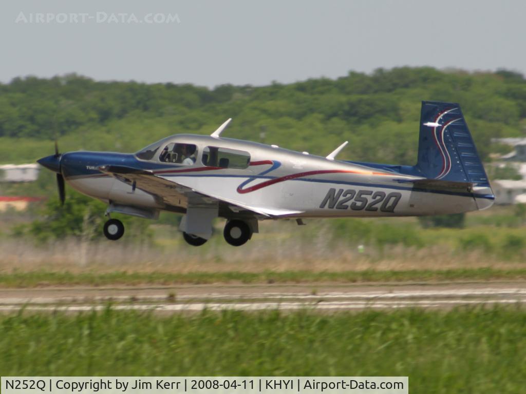 N252Q, Mooney M20K C/N 25-1178, N252Q M20K 252 Landing