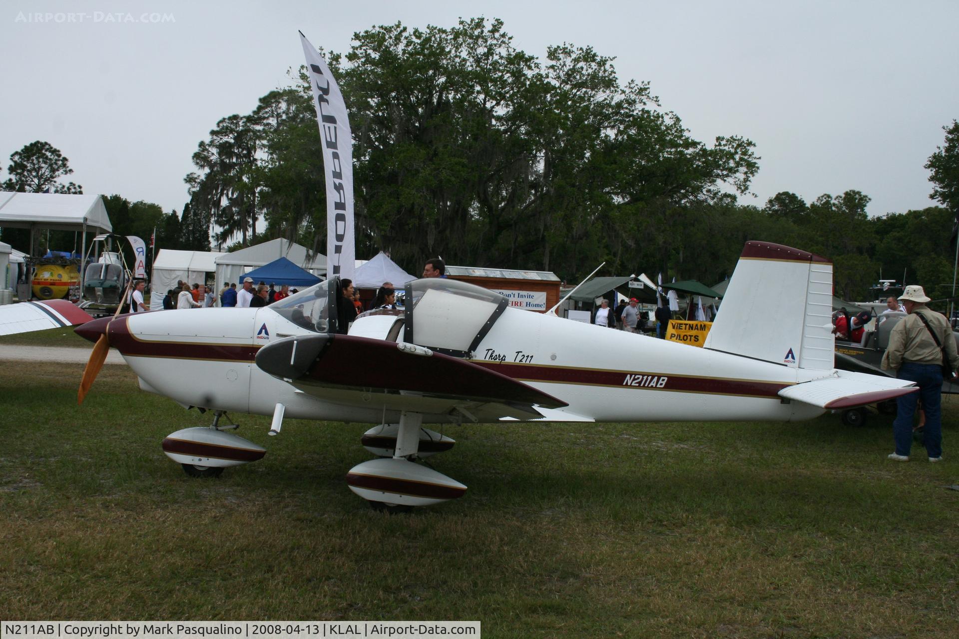 N211AB, 2005 Indus Aviation T-211 Thorpedo C/N 012S, T211