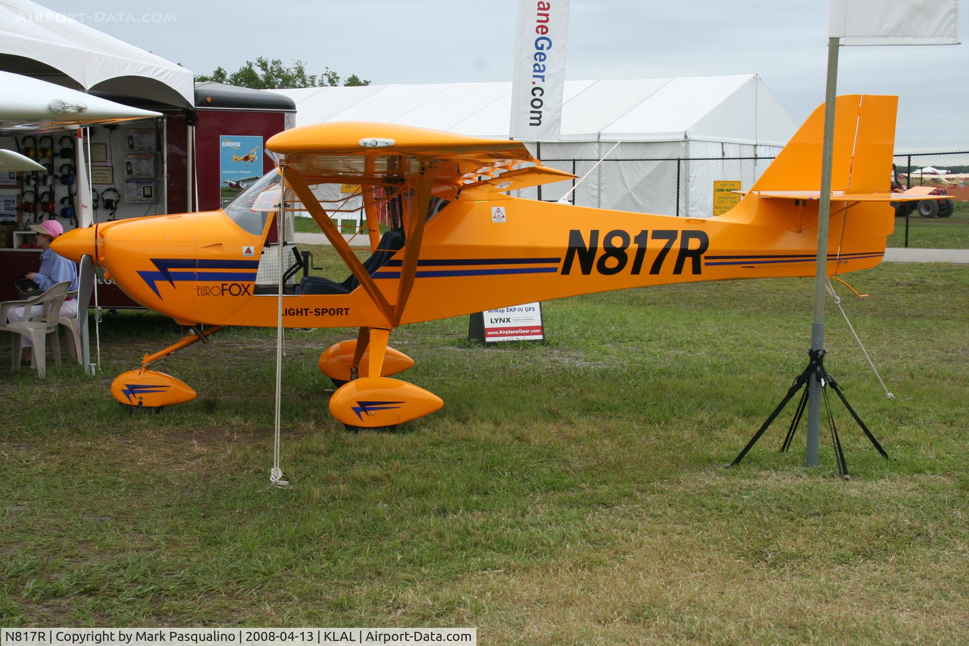 N817R, 2008 Aeropro Eurofox LSA C/N 25008, Aeropro Cz Eurofox LSA