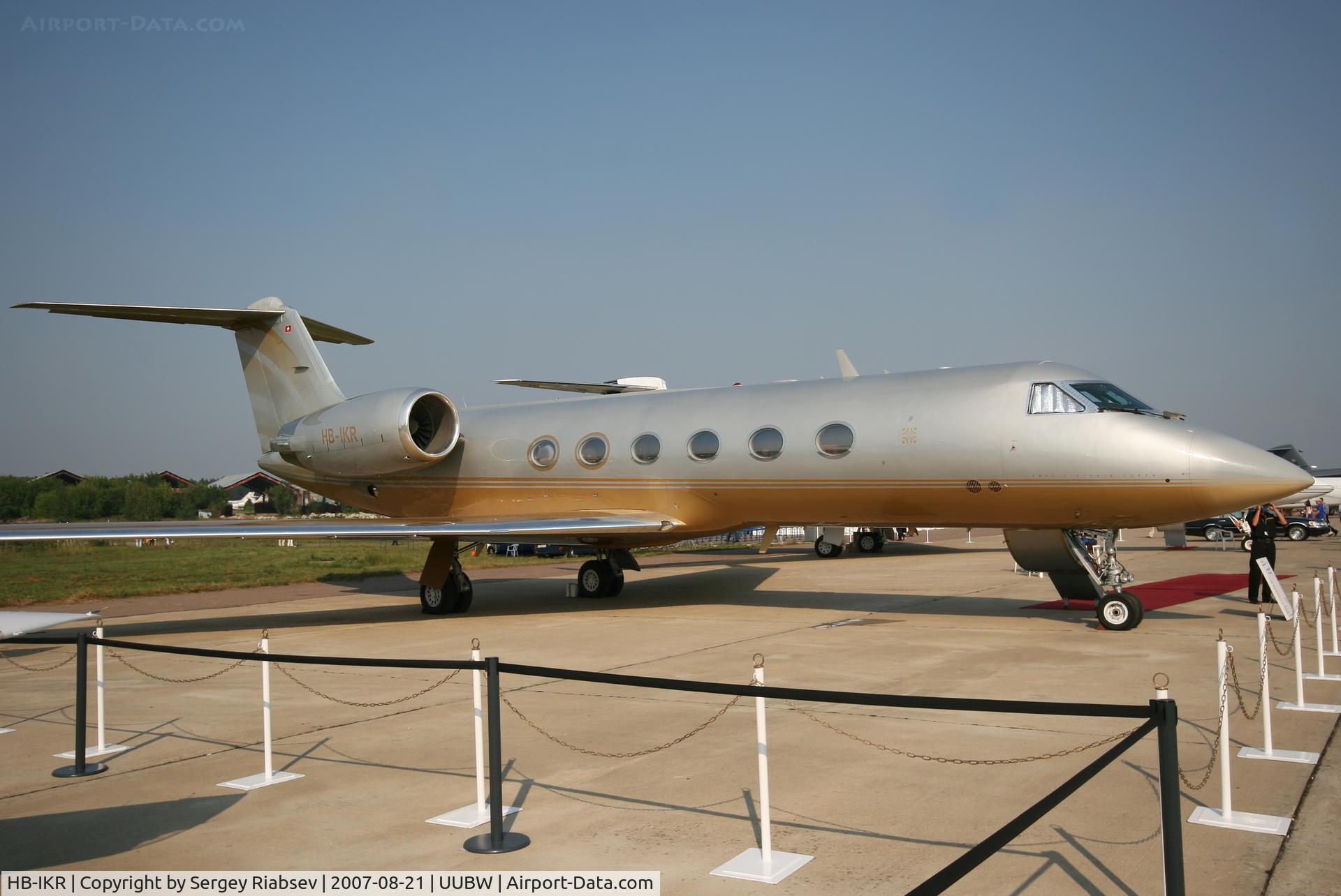 HB-IKR, 1991 Gulfstream Aerospace Gulfstream IV C/N 1159, MAKS-2007