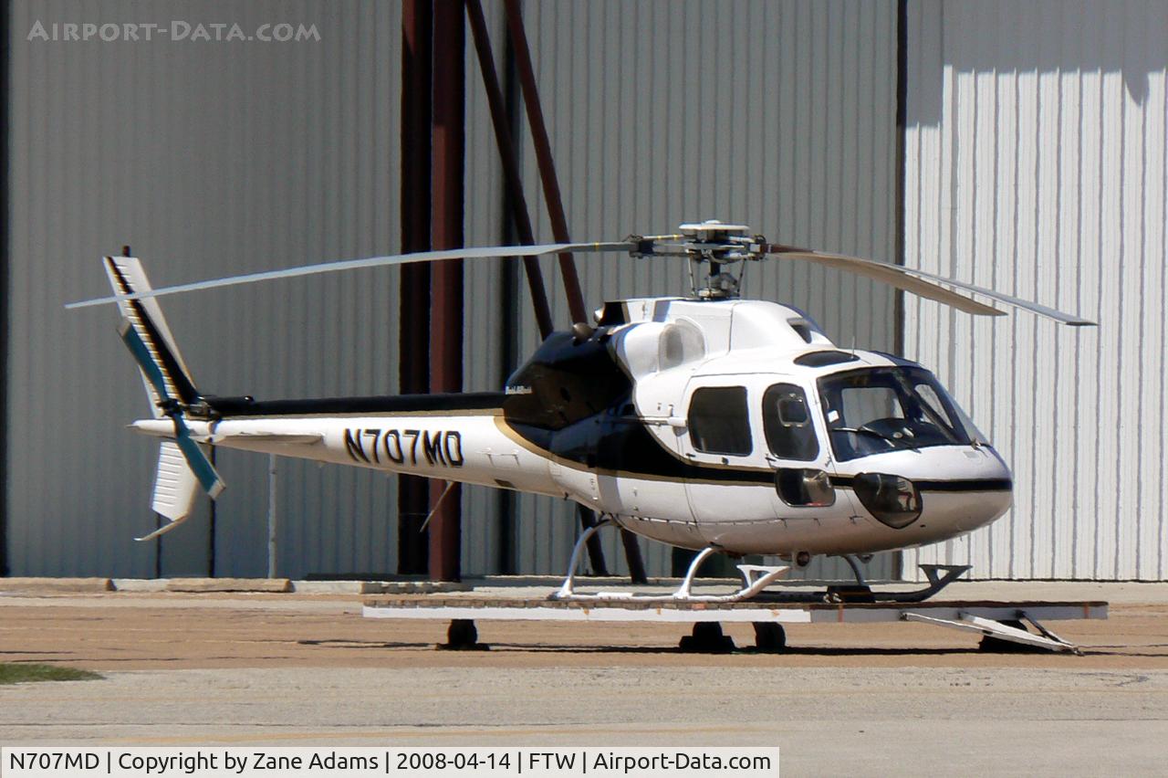 N707MD, 1984 Aerospatiale AS-355F TwinStar C/N 5306, At Meacham Field