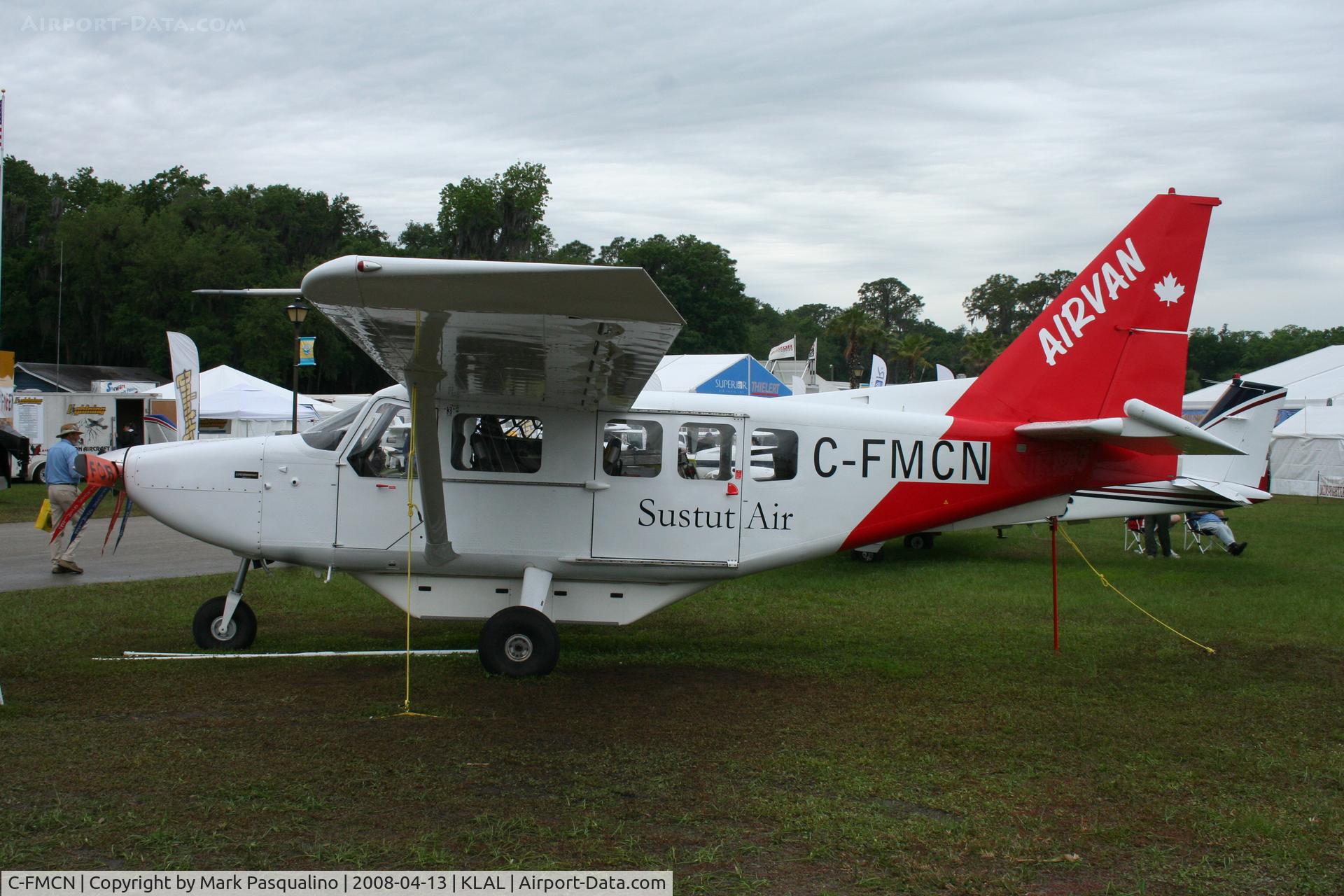 C-FMCN, 2002 Gippsland GA-8 Airvan C/N GA8-02-015, Gippsland GA-8