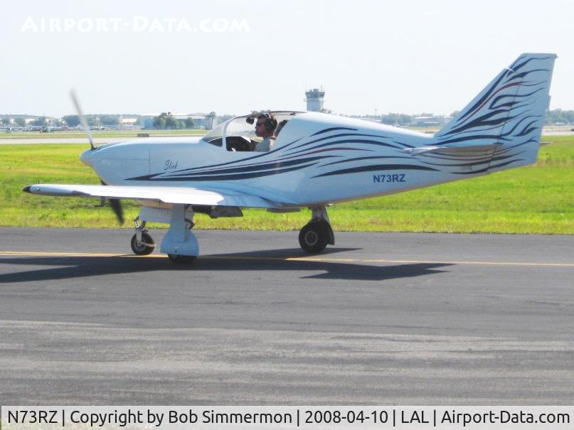 N73RZ, 1985 Stoddard-Hamilton Glasair RG C/N 558, Departing Sun N Fun 2008
