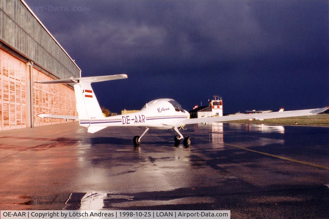 OE-AAR, HOAC DV-20 Katana C/N 20114, After a heavy thunderstorm
