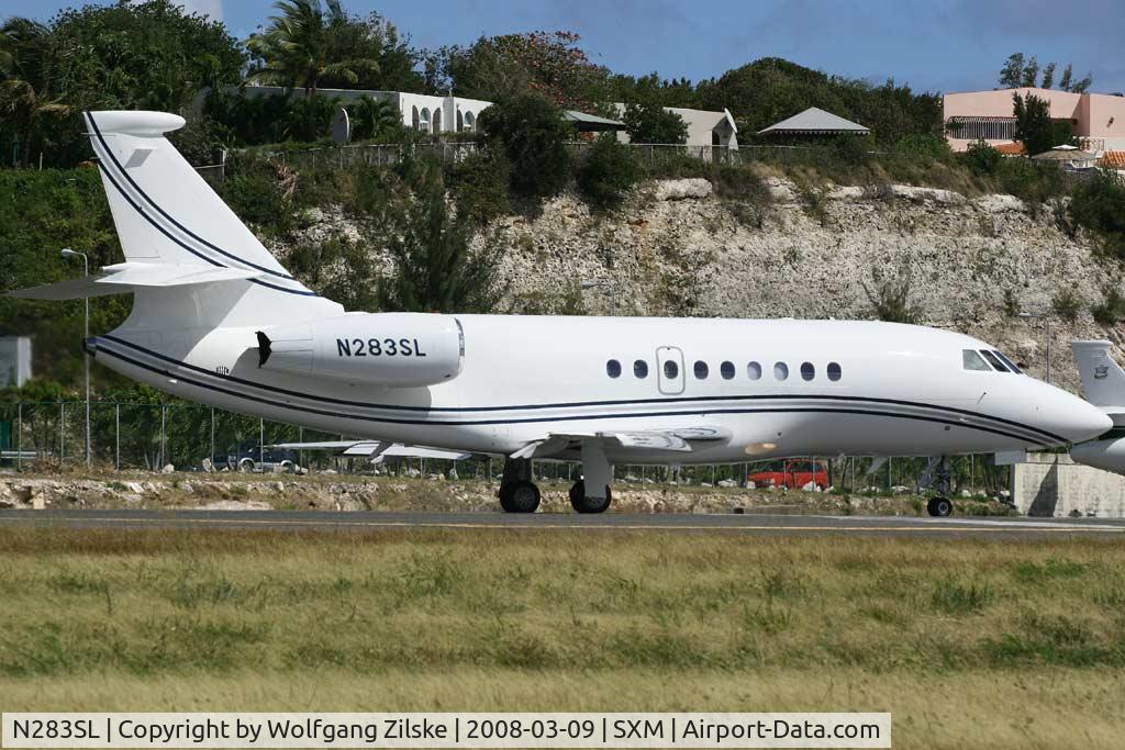 N283SL, 2006 Dassault Falcon 2000EX C/N 83, visitor