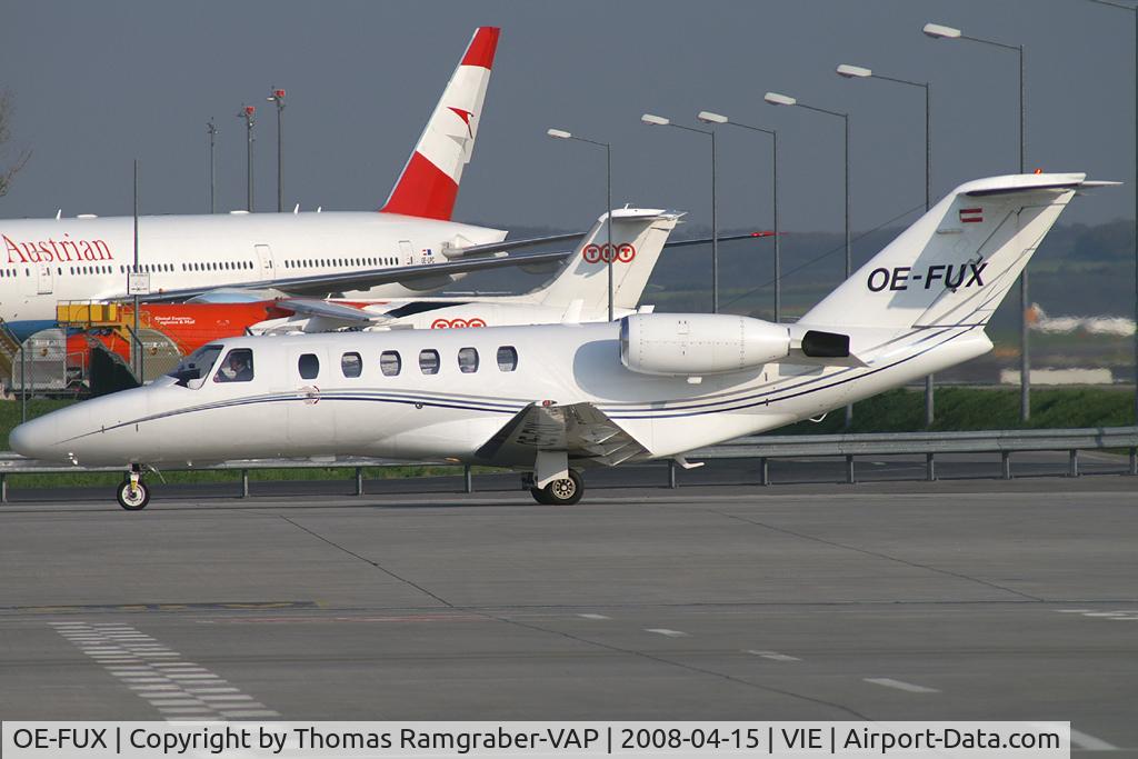 OE-FUX, 2002 Cessna 525A CitationJet CJ2 C/N 525A-0106, Jet Alliance Cessna 525A Citationjet 2