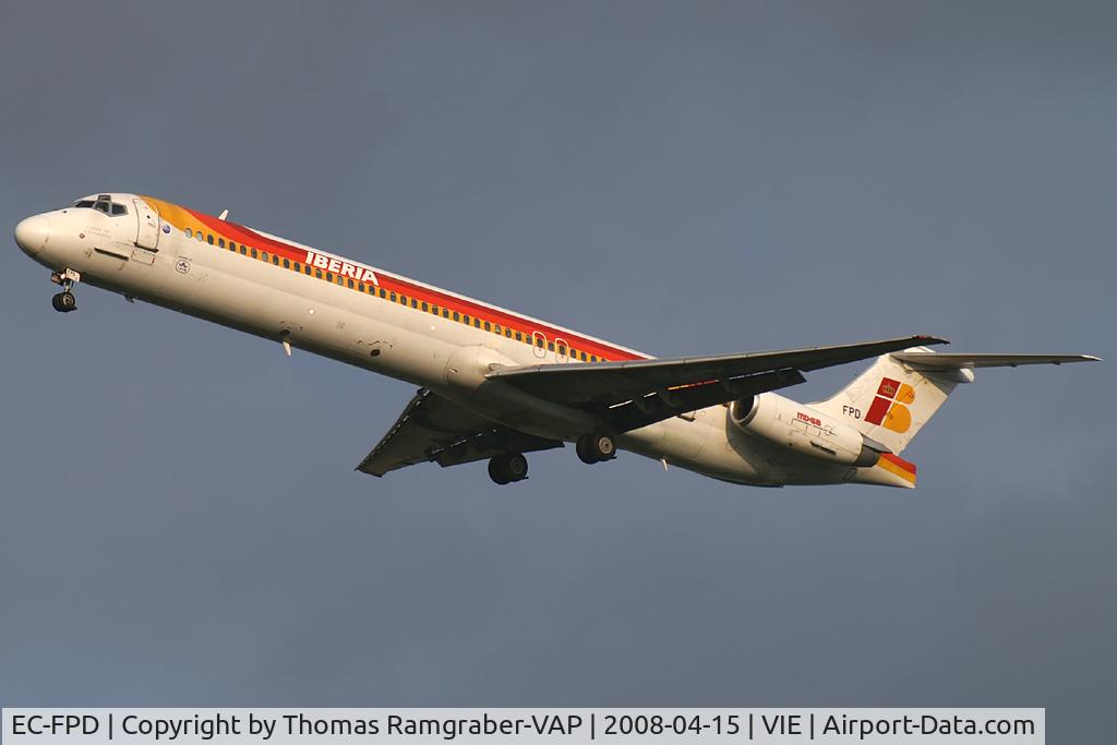 EC-FPD, 1992 McDonnell Douglas MD-88 C/N 53309, Iberia MDD MD80
