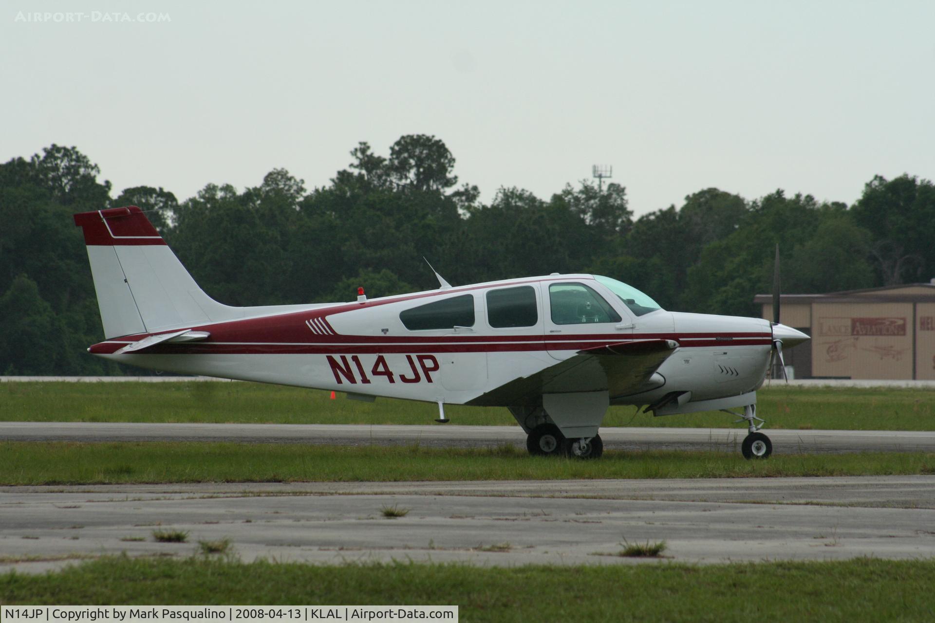 N14JP, 1986 Beech F33C Bonanza C/N CJ-177, Beech F33C