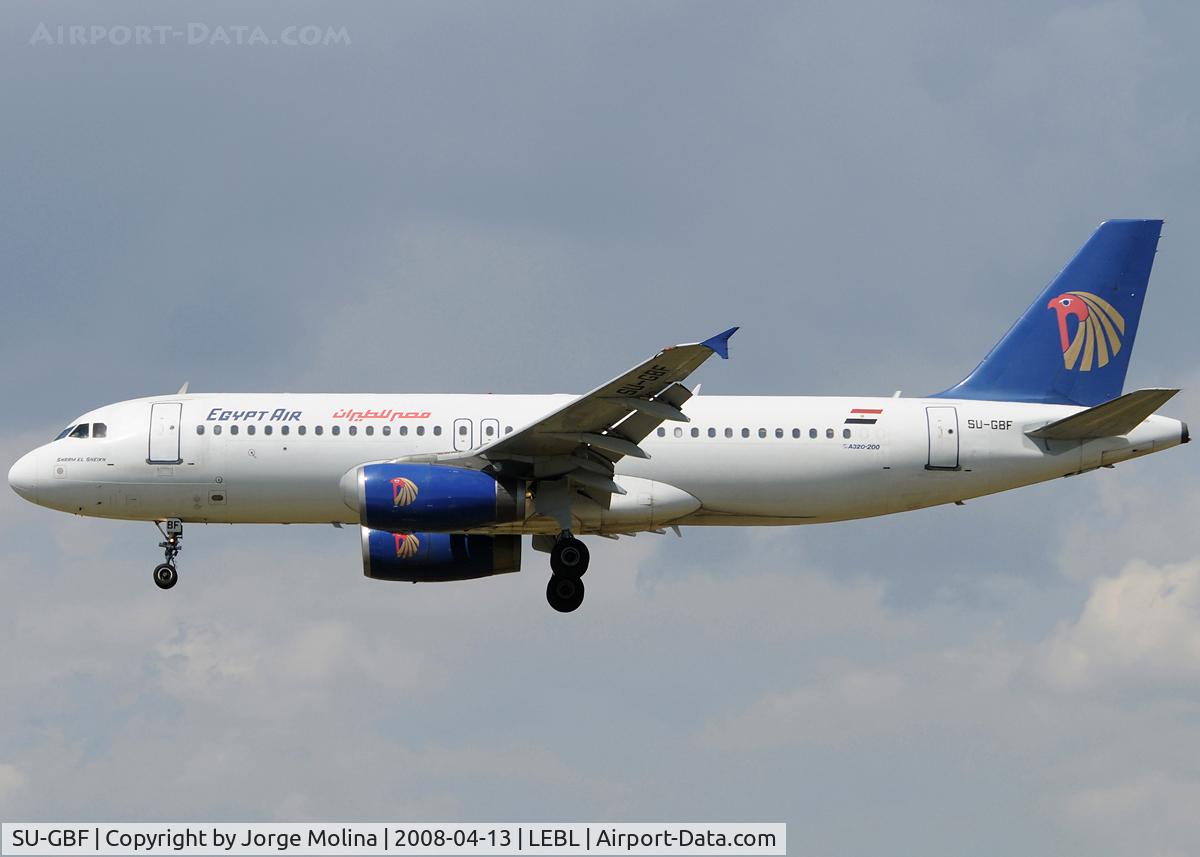 SU-GBF, 1992 Airbus A320-231 C/N 351, 