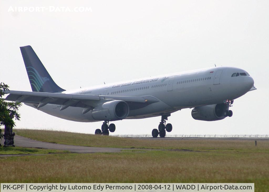 PK-GPF, 1997 Airbus A330-341 C/N 153, Garuda