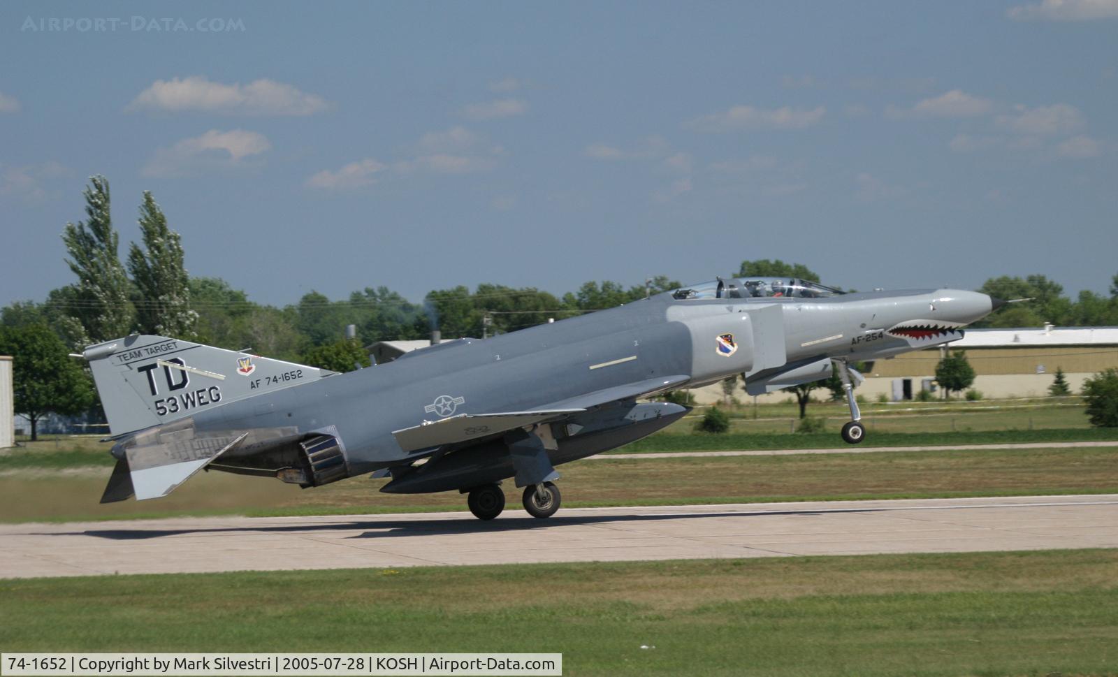 74-1652, 1974 McDonnell Douglas QF-4E Phantom II C/N 4911, Oshkosh 2005