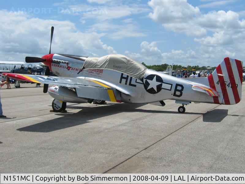 N151MC, 1968 North American F-51D Mustang Mustang C/N AF6722581, Sun N Fun 2008