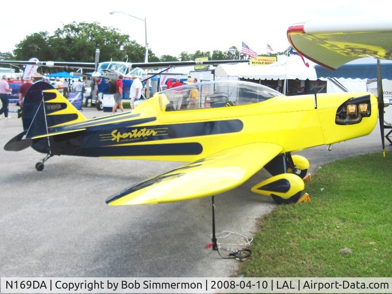 N169DA, 2007 Warner Sportster C/N 11707-SPTEXLSA1, Sun N Fun 2008
