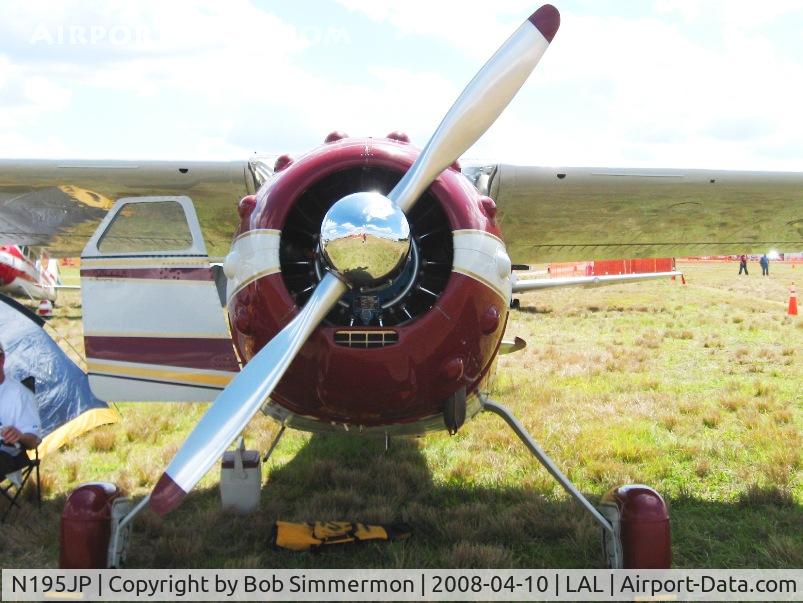 N195JP, 1951 Cessna 195 C/N 7673, Sun N Fun 2008