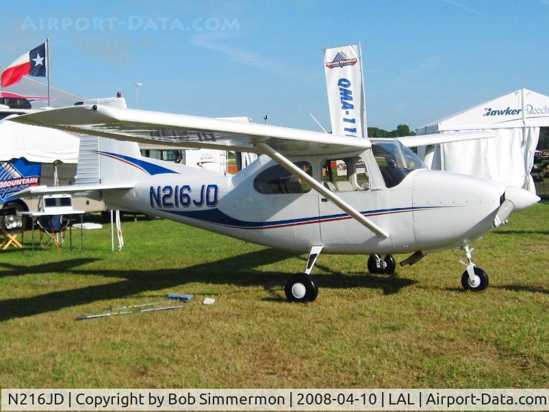 N216JD, 2008 Quartz Mountain Aerospace Inc 11E C/N 11E-1003, Sun N Fun 2008