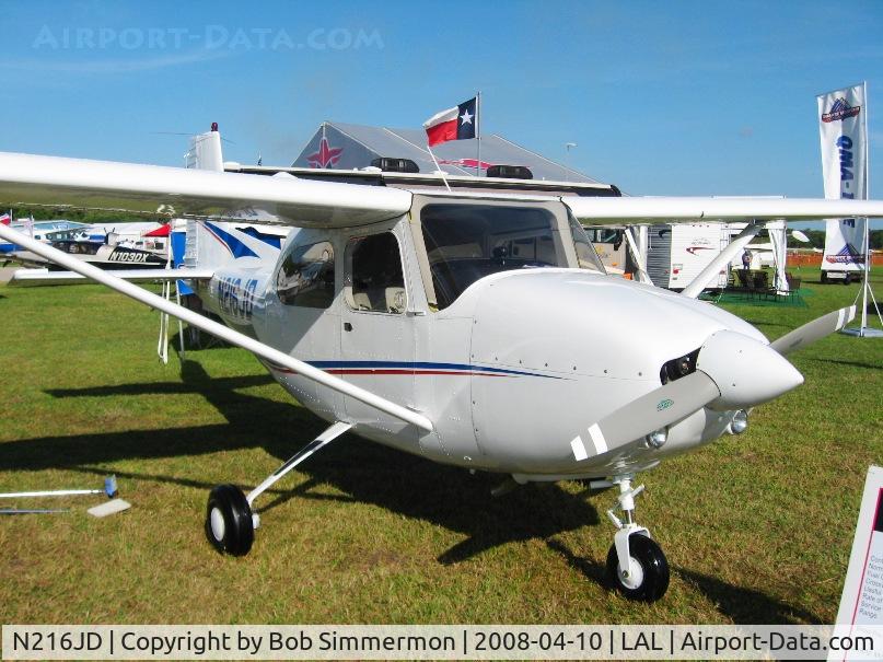 N216JD, 2008 Quartz Mountain Aerospace Inc 11E C/N 11E-1003, Sun N Fun 2008