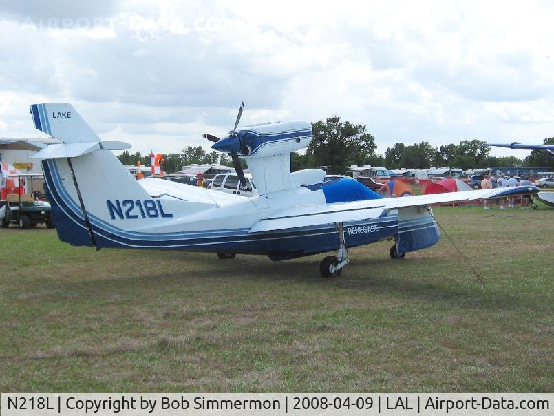 N218L, Aerofab Inc Lake LA-250 C/N 68, Sun N Fun 2008