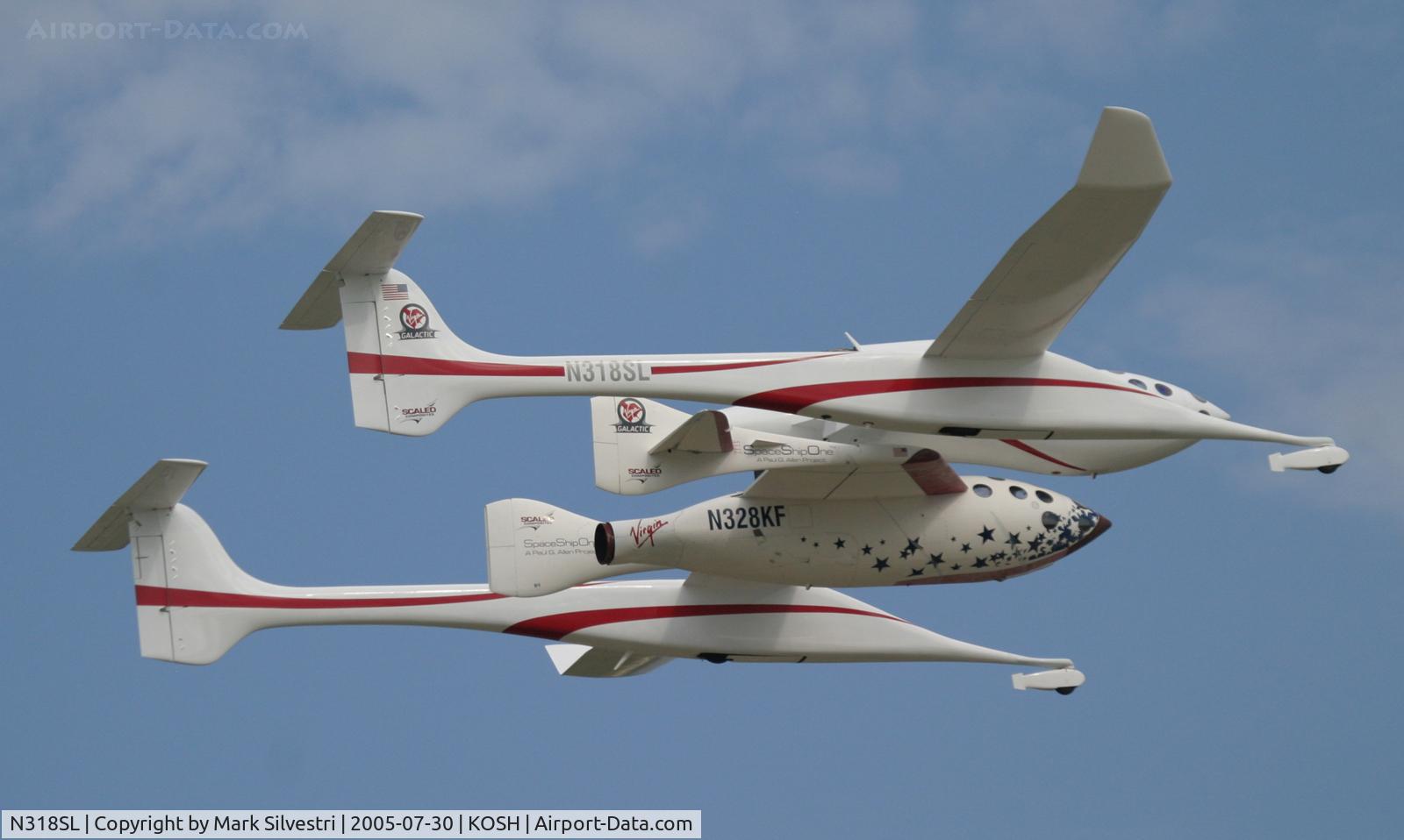 N318SL, 2002 Scaled Composites 318 C/N 001, Oshkosh 2005