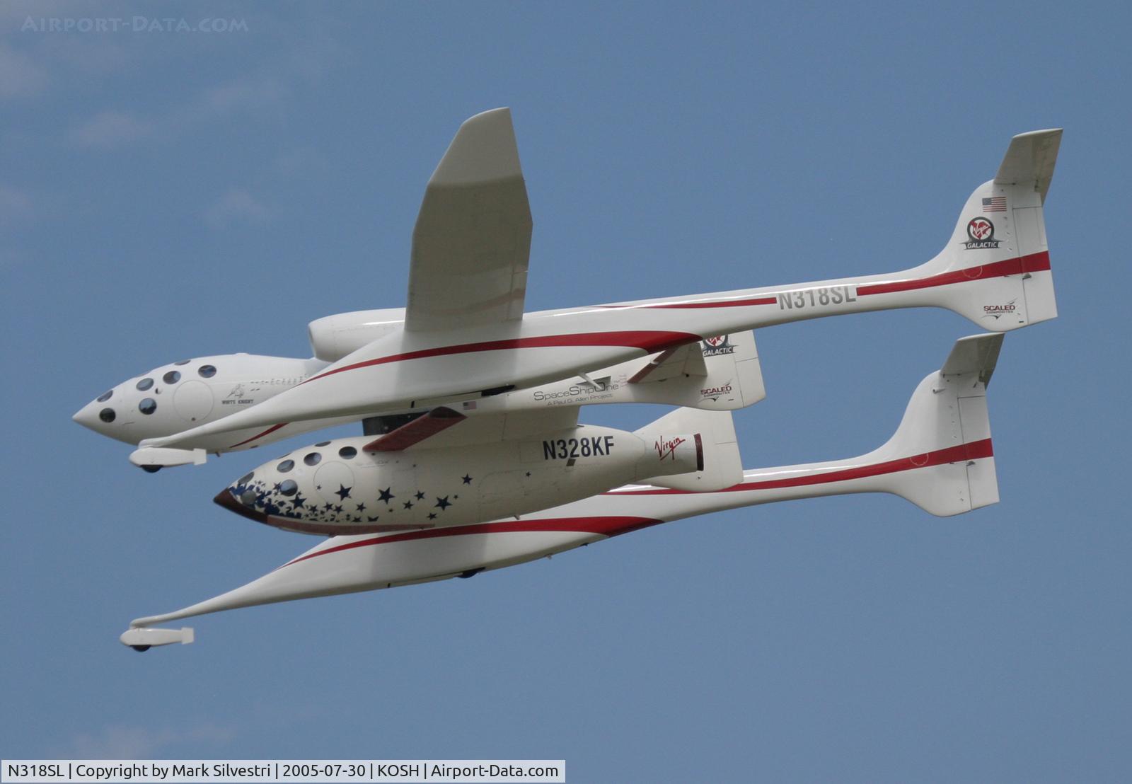 N318SL, 2002 Scaled Composites 318 C/N 001, Oshkosh 2005