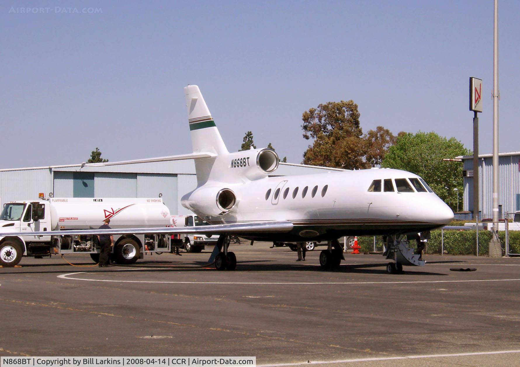 N868BT, 1982 Dassault-Breguet Falcon 50 C/N 93, Visitor