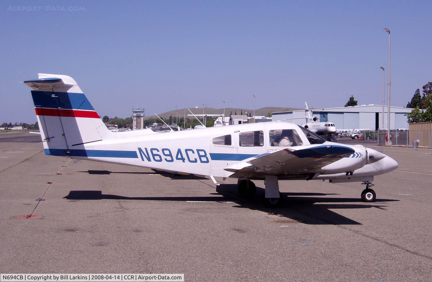 N694CB, 1979 Piper PA-44-180 Seminole C/N 44-7995305, Visitor