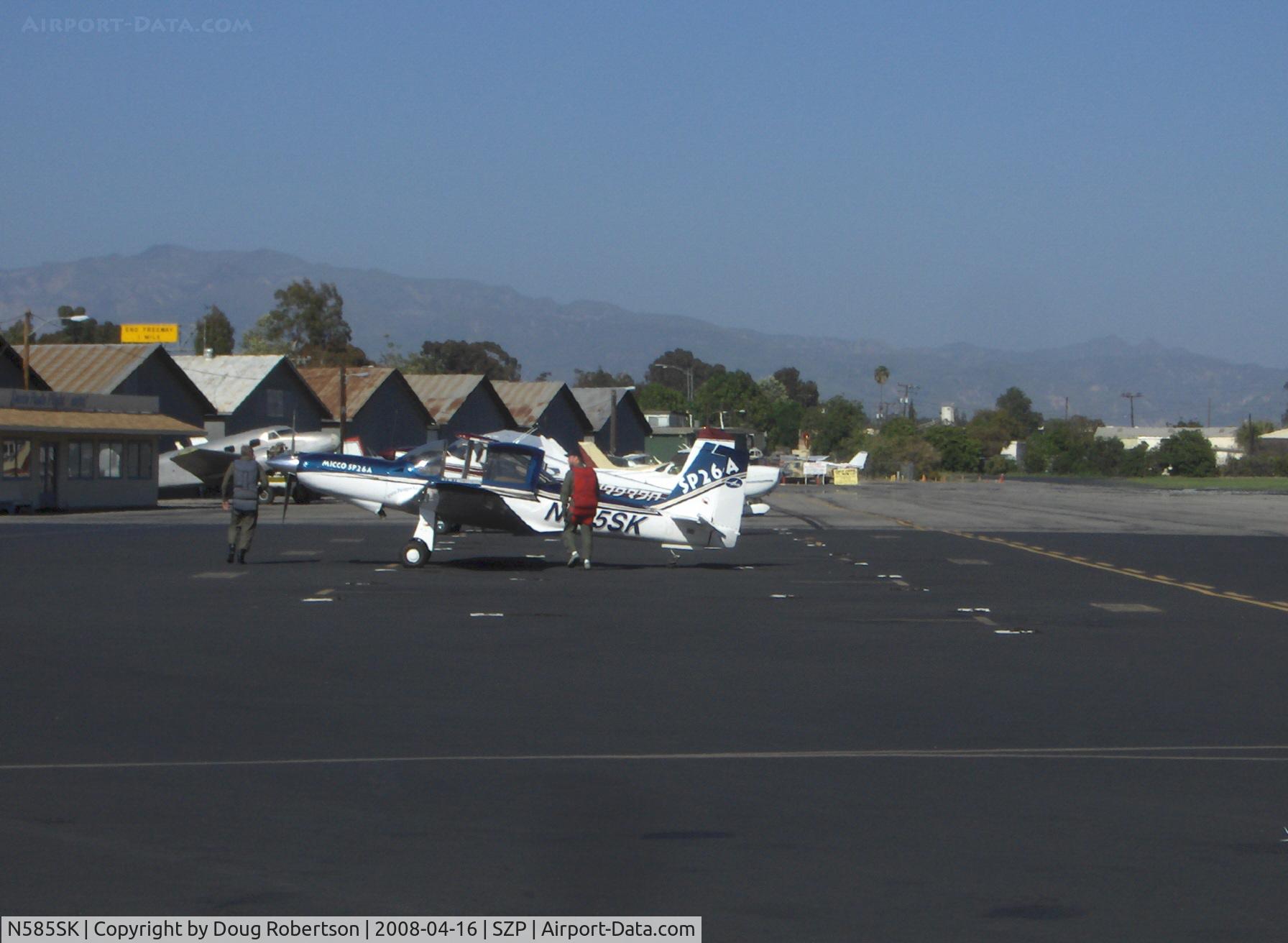 N585SK, 2003 Lanshe Aerospace Llc MAC-145B C/N 260013, 2003 Lanshe Aerospace LLC MAC-145B (Micco SP26A for Aerobatic), Lycoming IO-540-T4B5 260 Hp, parachutes worn for advanced aerobatics instruction by Master Aerobatic CFI to 20 year experienced CFI.