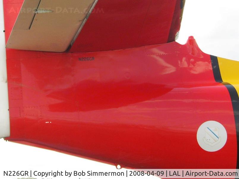 N226GR, 1954 Grumman HU-16E Albatross C/N G-359, Tail detail.  Sun N Fun 2008