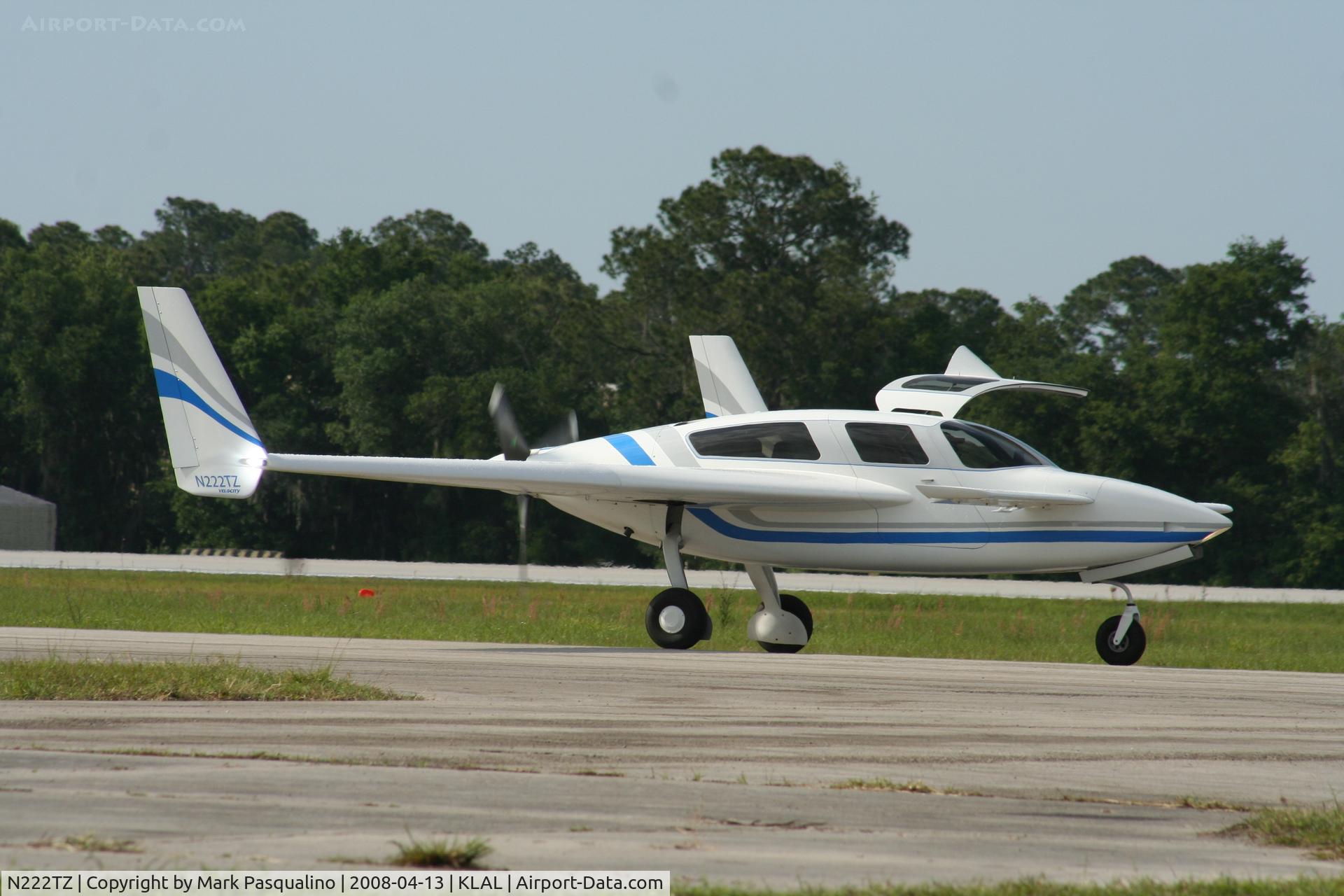 N222TZ, Velocity Velocity XL RG C/N 3RX104, Velocity XLRG