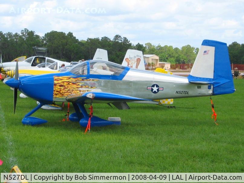 N527DL, 2006 Vans RV-7A C/N 71234, Sun N Fun 2008