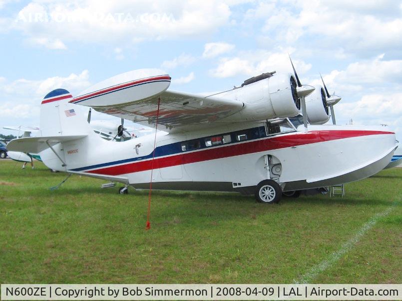 N600ZE, 1943 Grumman G-21A Goose C/N B-100, Sun N Fun 2008
