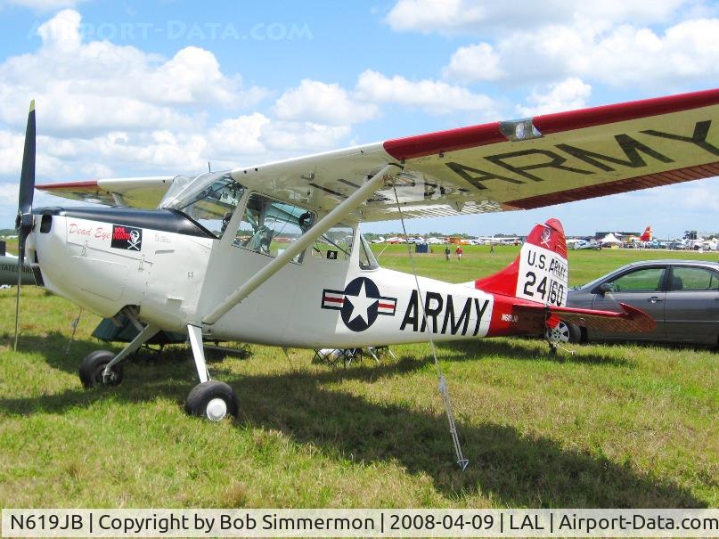 N619JB, Cessna 305F C/N AR-1, Sun N Fun 2008