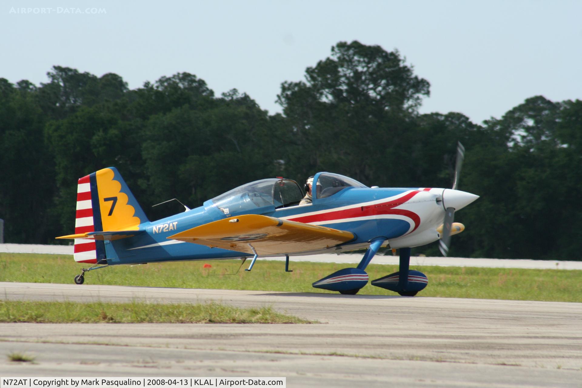 N72AT, 1997 Vans RV-6 C/N 22892, RV-6