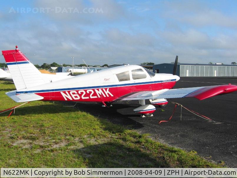 N622MK, 1967 Piper PA-28-235 C/N 28-10899, On the ramp at Zephyrhills, FL