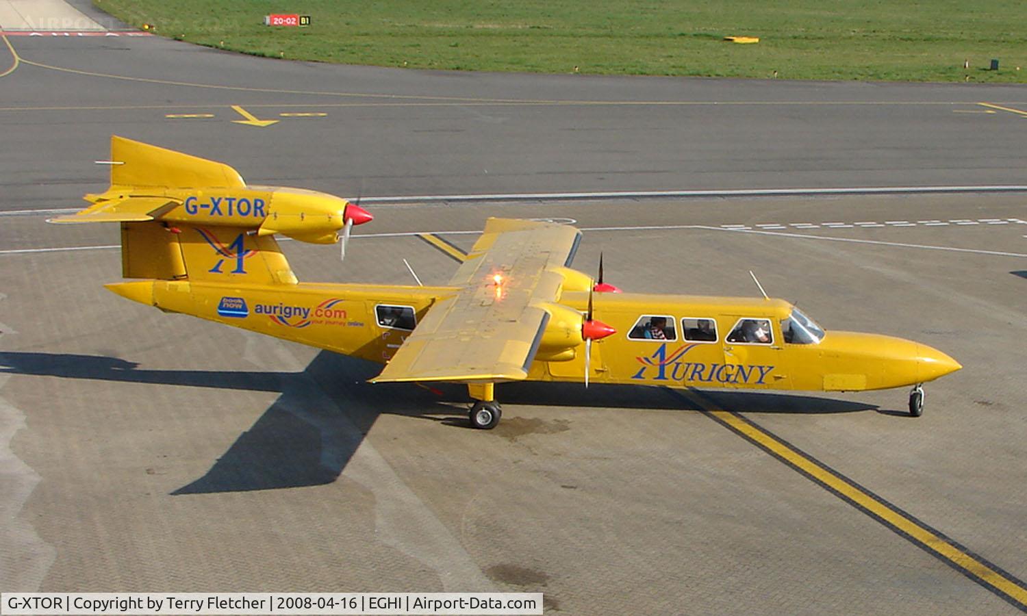 G-XTOR, 1973 Britten-Norman BN-2A Mk.III-2 Trislander C/N 359, Aurigny Trislander operating the Southampton to Alderney (Channel Islands) run in April 2008