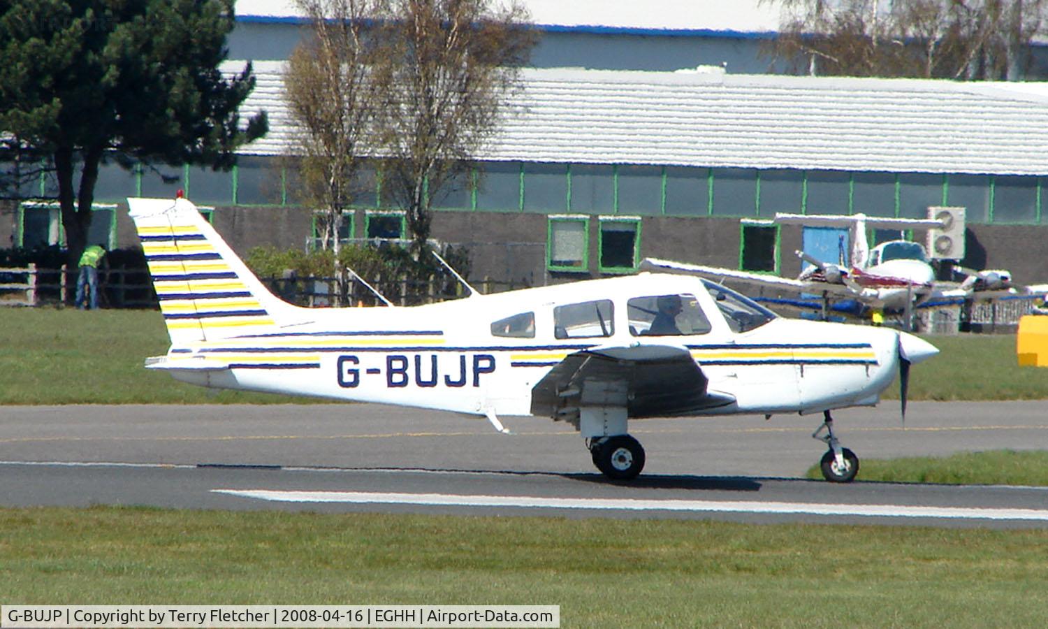 G-BUJP, 1979 Piper PA-28-161 C/N 28-7916047, Piper Pa-28-161 at Bournemouth